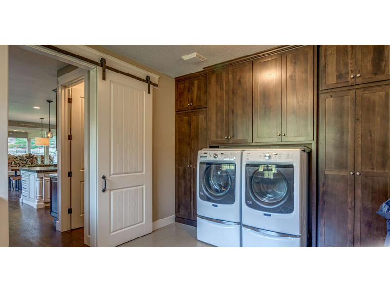 European House Plan Laundry Room Photo 01 - Sherman Hollow European Home  011D-0229 | House Plans and More