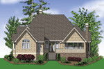 Country House Plan Rear Photo 03 - Sherman Hollow European Home  011D-0229 | House Plans and More