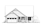 Arts & Crafts House Plan Front Elevation - Sayer Cove Country Home 011D-0233 - Shop House Plans and More