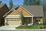 Craftsman House Plan Front of Home - Sayer Creek Country Home 011D-0233 | House Plans and More