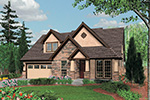 Rustic House Plan Front Image - Timber Way Craftsman Home 011D-0243 - Shop House Plans and More