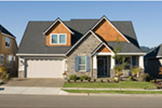 Rustic House Plan Front Photo 01 - Timber Way Craftsman Home 011D-0243 - Shop House Plans and More