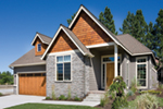 Rustic Home Plan Front of House 011D-0246