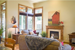 Arts & Crafts House Plan Living Room Photo 02 - Edie Hill Craftsman Home 011D-0246 - Search House Plans and More
