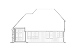 Craftsman House Plan Rear Elevation - Edie Hill Craftsman Home 011D-0246 - Search House Plans and More