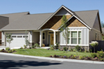 Ranch House Plan Front of Home - Kerby Shingle Craftsman Home 011D-0286 - Search House Plans and More