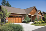 Ranch House Plan Front Photo 04 - Kerby Shingle Craftsman Home 011D-0286 - Search House Plans and More