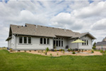Modern Farmhouse Plan Rear Photo 01 - Sawyer Creek Craftsman Home  011D-0308 | House Plans and More