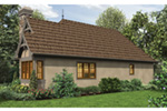 Country French House Plan Side View Photo - Robbin English Cottage Home 011D-0313 - Shop House Plans and More