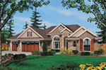 Arts & Crafts House Plan Front Image - Richert Ranch Home 011D-0317 - Shop House Plans and More