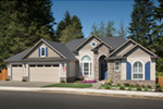 Arts & Crafts House Plan Front Photo 02 - Richert Ranch Home 011D-0317 - Shop House Plans and More
