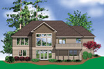 Arts & Crafts House Plan Rear Photo 01 - Richert Ranch Home 011D-0317 | House Plans and More
