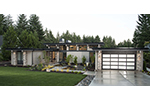Contemporary House Plan Front of House 011D-0335