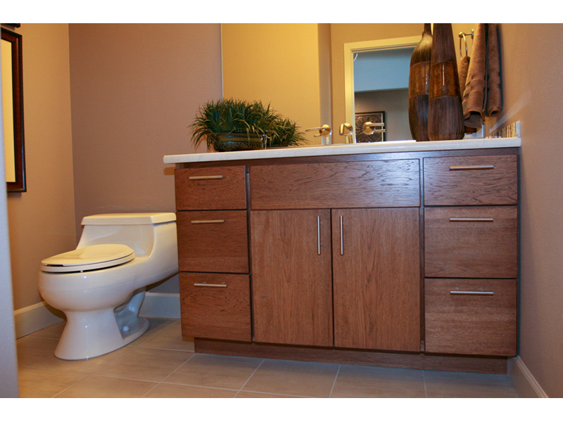 Beach & Coastal House Plan Bathroom Photo 03 - Eton Sound Contemporary Home 011D-0341 - Search House Plans and More