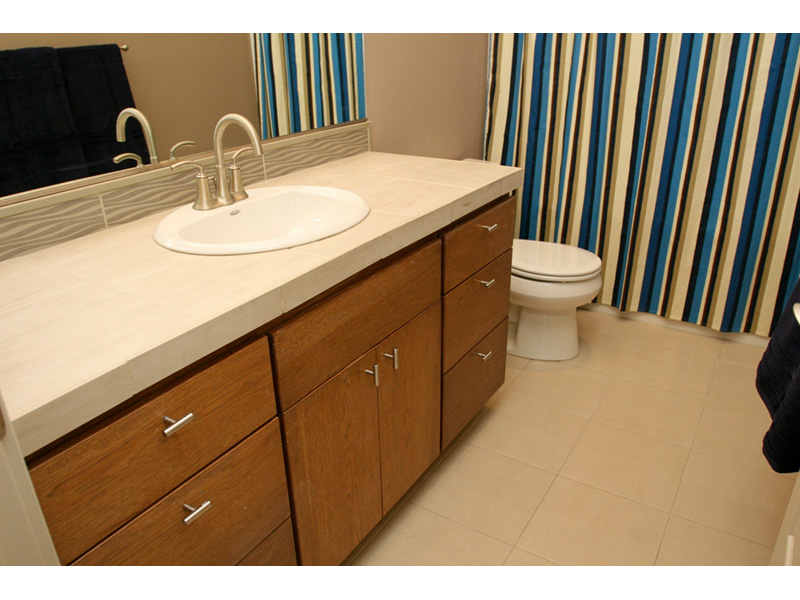 Beach & Coastal House Plan Bathroom Photo 06 - Eton Sound Contemporary Home 011D-0341 - Search House Plans and More
