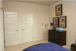 Beach & Coastal House Plan Bedroom Photo 07 - Eton Sound Contemporary Home 011D-0341 - Search House Plans and More