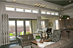 Beach & Coastal House Plan Family Room Photo 03 - Eton Sound Contemporary Home 011D-0341 - Search House Plans and More