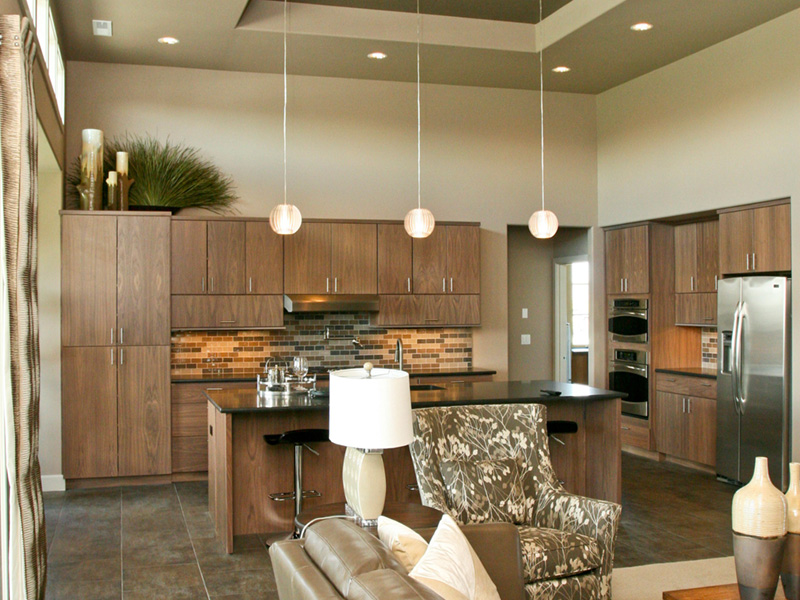 Beach & Coastal House Plan Great Room Photo 03 - Eton Sound Contemporary Home 011D-0341 - Search House Plans and More