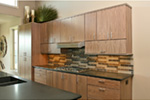 Beach & Coastal House Plan Kitchen Photo 04 - Eton Sound Contemporary Home 011D-0341 - Search House Plans and More