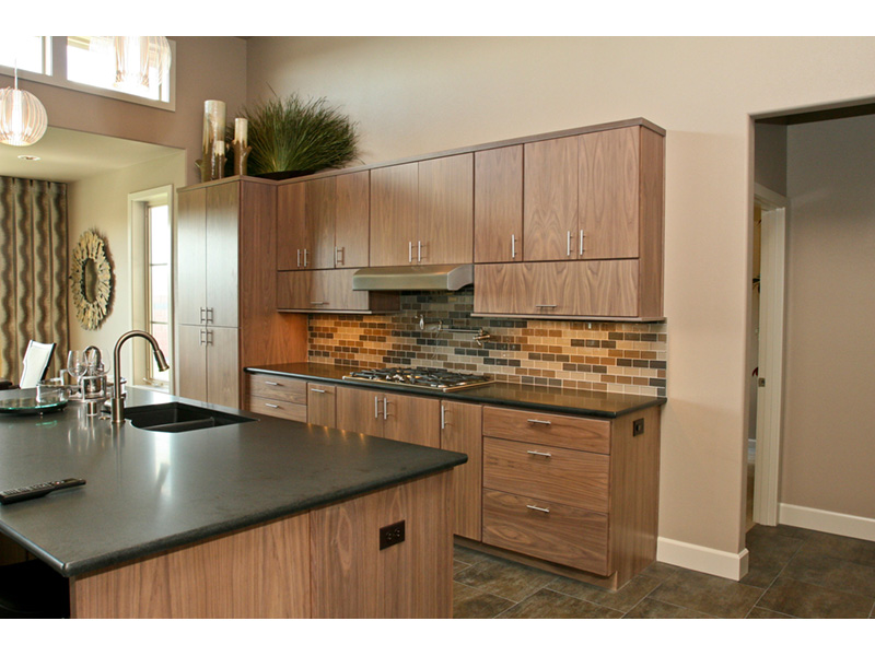 Beach & Coastal House Plan Kitchen Photo 05 - Eton Sound Contemporary Home 011D-0341 - Search House Plans and More