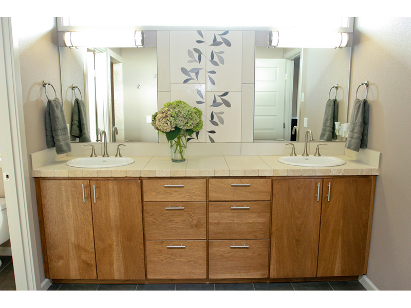 Beach & Coastal House Plan Master Bathroom Photo 07 - Eton Sound Contemporary Home 011D-0341 - Search House Plans and More