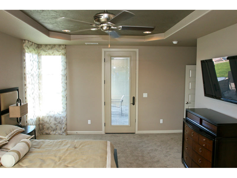 Beach & Coastal House Plan Master Bedroom Photo 05 - Eton Sound Contemporary Home 011D-0341 - Search House Plans and More