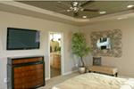 Beach & Coastal House Plan Master Bedroom Photo 07 - Eton Sound Contemporary Home 011D-0341 - Search House Plans and More