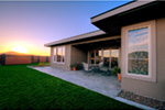 Beach & Coastal House Plan Rear Photo 02 - Eton Sound Contemporary Home 011D-0341 - Search House Plans and More