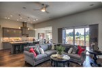 Shingle House Plan Great Room Photo 05 - Colten Craftsman Ranch Home 011D-0342 - Search House Plans and More