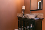 Rustic Home Plan Bathroom Photo 03 - Hyatt Contemporary Ranch Home 011D-0343 | House Plans and More