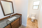 Modern House Plan Bathroom Photo 05 - Hyatt Contemporary Ranch Home 011D-0343 - Search House Plans and More