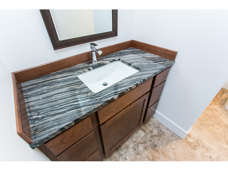 Modern House Plan Bathroom Photo 06 - Hyatt Contemporary Ranch Home 011D-0343 - Search House Plans and More
