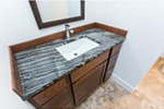 Modern House Plan Bathroom Photo 06 - Hyatt Contemporary Ranch Home 011D-0343 - Search House Plans and More