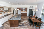 Ranch House Plan Kitchen Photo 07 - Hyatt Contemporary Ranch Home 011D-0343 - Search House Plans and More