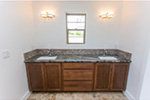 Modern House Plan Master Bathroom Photo 02 - Hyatt Contemporary Ranch Home 011D-0343 - Search House Plans and More