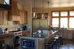 Luxury House Plan Kitchen Photo 07 - Leigh Lane Rustic Country Ranch House - Shop House Plans and More