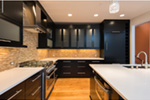Mountain House Plan Kitchen Photo 04 - Shay Rustic Modern House Plans | Mid-Century Modern House Plans