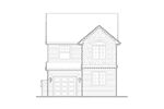 Farmhouse Plan Rear Elevation - Larkin Lane Craftsman Home 011D-0367 - Shop House Plans and More