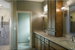 Luxury House Plan Bathroom Photo 02 - Verbena Hill Craftsman Home 011D-0417 - Shop House Plans and More