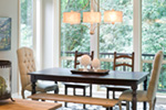 Luxury House Plan Dining Room Photo 01 - Verbena Hill Craftsman Home 011D-0417 - Shop House Plans and More