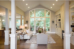 Luxury House Plan Great Room Photo 02 - Verbena Hill Craftsman Home 011D-0417 - Shop House Plans and More