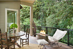 Mountain Home Plan Outdoor Living Photo 03 - Verbena Craftsman Home : Contemporary Craftsman-Style Home Plans
