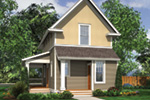 Cabin & Cottage House Plan Rear Photo 01 - Haverhill Lane Country Home 011D-0446 | House Plans and More