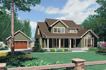 Rustic Home Plan Front of House 011D-0508