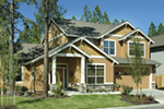 European House Plan Front of Home - Northcreek Lane Craftsman Home 011D-0516 - Shop House Plans and More