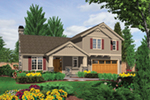 Craftsman House Plan Front of Home - Putnam Lane Craftsman Home 011D-0517 - Shop House Plans and More