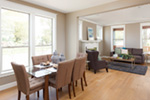 Arts & Crafts House Plan Great Room Photo 01 - Lucy Hill Narrow Lot Home 011D-0542 - Shop House Plans and More