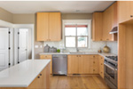 Arts & Crafts House Plan Kitchen Photo 01 - Lucy Hill Narrow Lot Home 011D-0542 - Shop House Plans and More