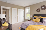 Shingle House Plan Master Bedroom Photo 02 - Lucy Hill Narrow Lot Home 011D-0542 | House Plans and More