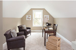 Arts & Crafts House Plan Office Photo 01 - Lucy Hill Narrow Lot Home 011D-0542 - Shop House Plans and More
